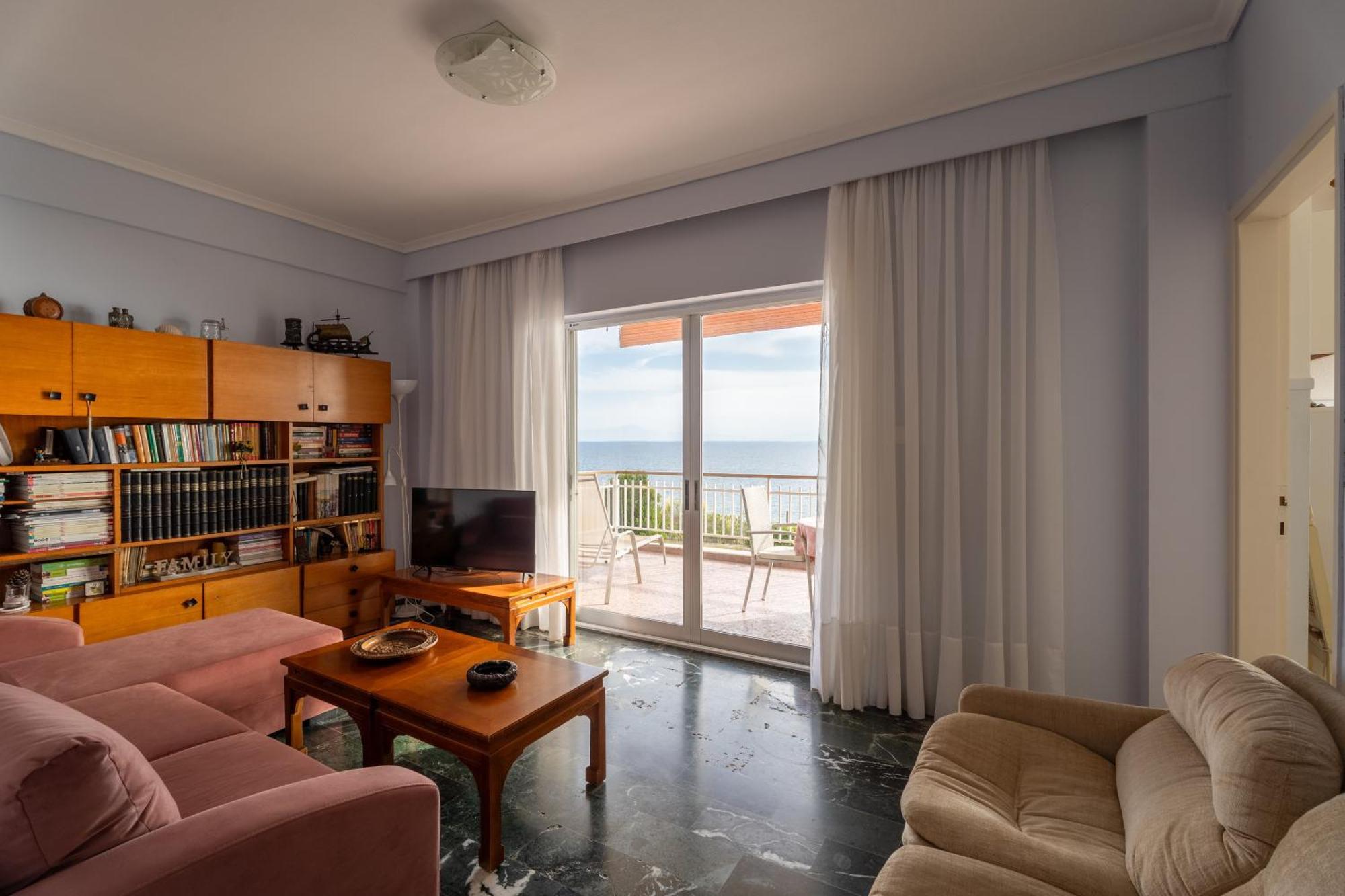 דירות ניאה אירקליה Sunshine House Offering Spectacular Views To Olymp A מראה חיצוני תמונה