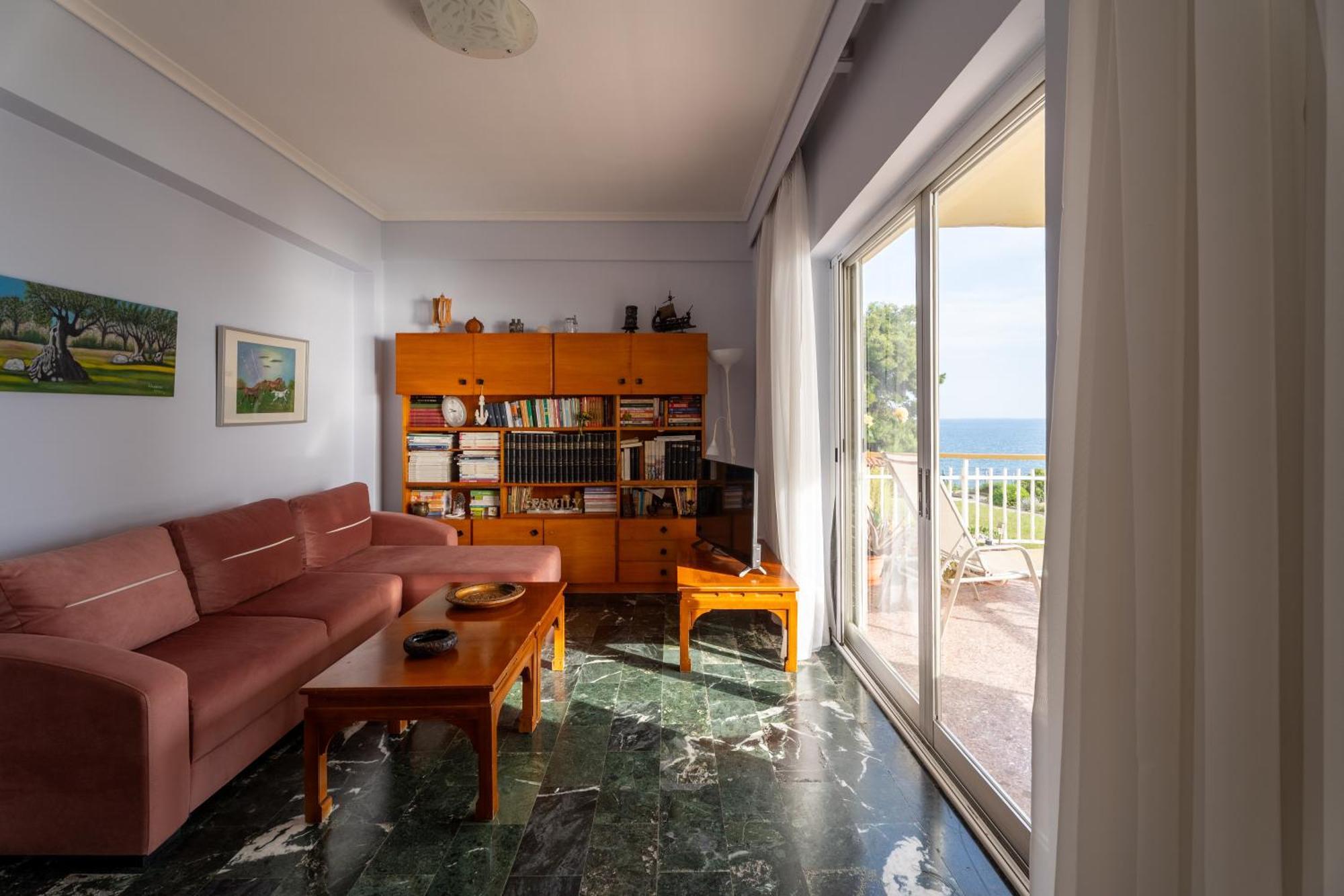 דירות ניאה אירקליה Sunshine House Offering Spectacular Views To Olymp A מראה חיצוני תמונה