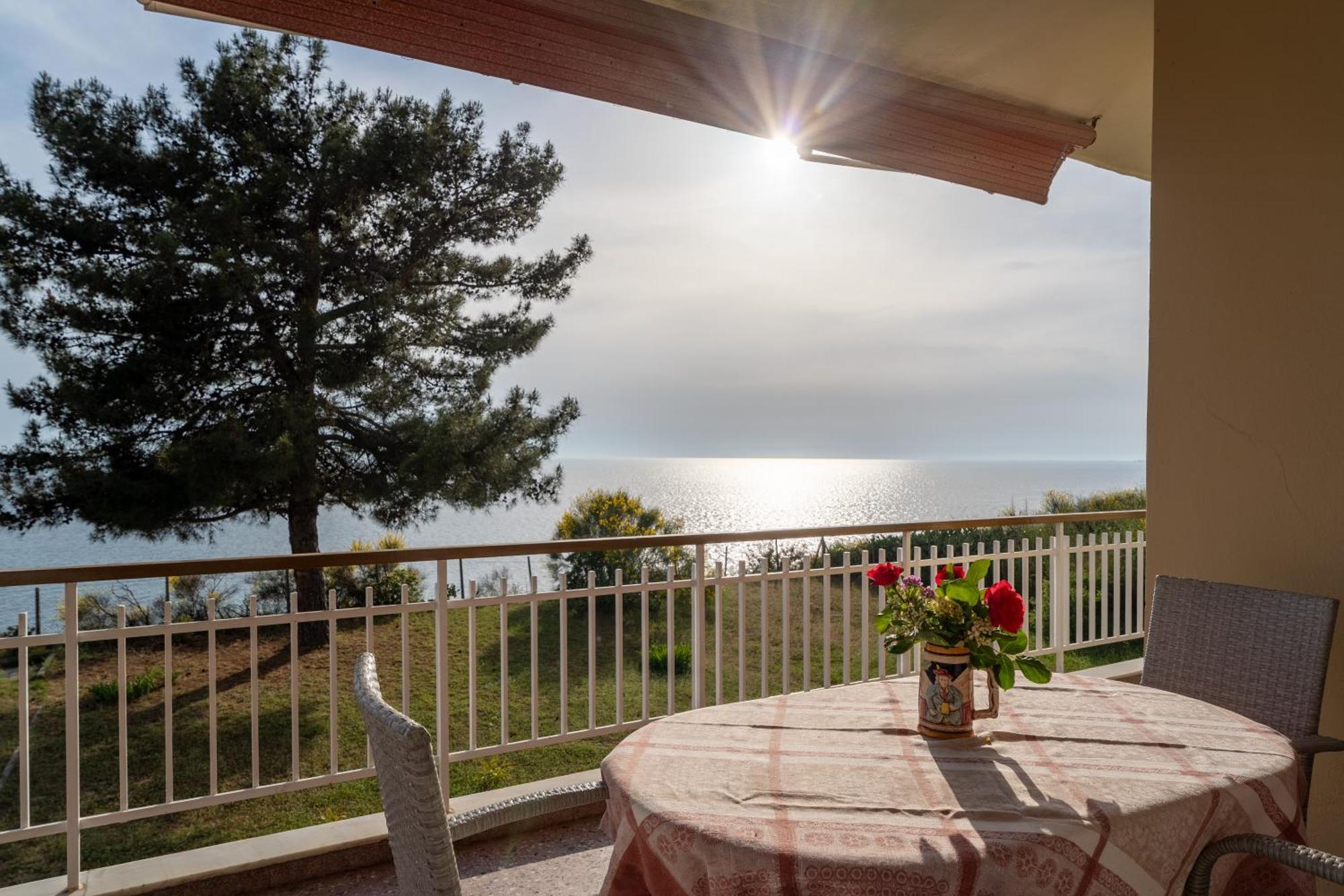 דירות ניאה אירקליה Sunshine House Offering Spectacular Views To Olymp A מראה חיצוני תמונה